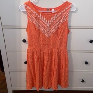 Coral Dress Size Medium